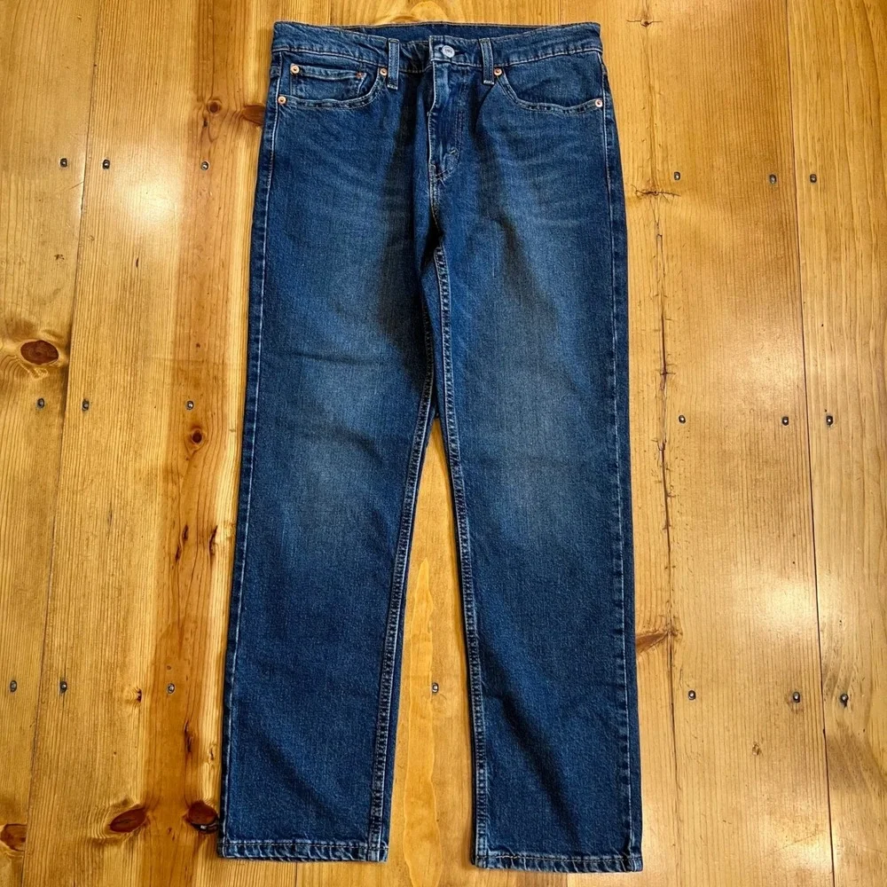 Levi's 511‎ Slim Fit Jeans Men 32x30 Medium Wash Blue Denim Pants A9